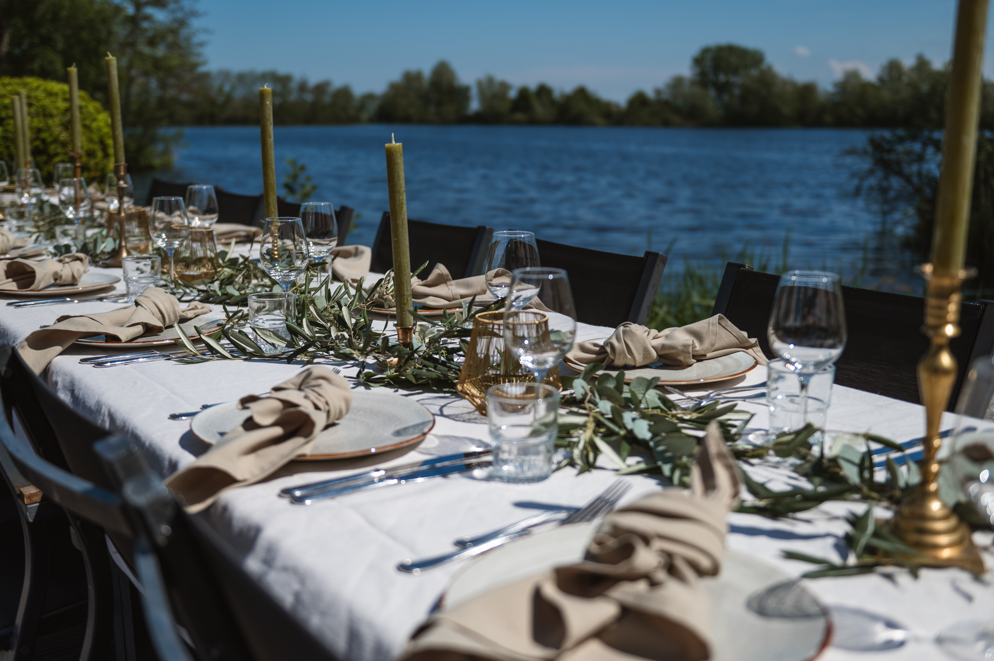 Bruiloft diner Buitenplaats Kameryck op waterryck